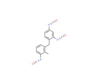 4-[(3-isocyanato-o-tolyl)methyl]-1,3-phenylene diisocyanate