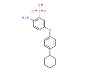 2-amino-5-(4-cyclohexylphenoxy)benzenesulphonic acid