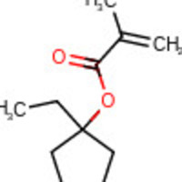 1-ethylcyclopentyl methacrylate