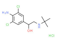 (+)-4-amino-a-[(tert-butylamino)methyl]-3,5-dichlorobenzyl alcohol hydrochloride