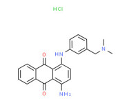 1-amino-4-[[3-[(dimethylamino)methyl]phenyl]amino]anthraquinone, monohydrochloride