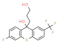 6-fluoro-2-trifluoromethyl-9-hydroxythioxanthene-9-propan-1-ol