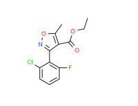 Ethyl 3-(2-chloro-6-fluorophenyl)-5-methylisoxazole-4-carboxylate