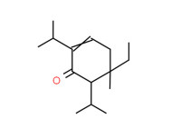 5-ethyl-2,6-bis(isopropyl)-5-methylcyclohex-2-en-1-one