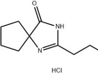 2-Butyl-4-spirocyclopentane-2-imidazolin-5-one hydrochloride