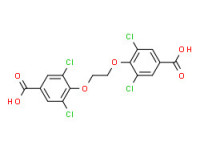 4,4'-[1,2-ethanediylbis(oxy)]bis[3,5-dichlorobenzoic] acid