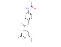 4-(acetylamino)phenyl N-acetyl-DL-methionate