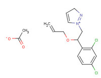 (±)-1-[2-(allyloxy)-2-(2,4-dichlorophenyl)ethyl]-1H-imidazolium acetate