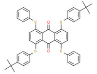 1,4-bis[[4-(1,1-dimethylethyl)phenyl]thio]-5,8-bis(phenylthio)anthraquinone