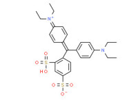Hydrogen [4-[4-(diethylamino)-2',4'-disulphonatobenzhydrylidene]cyclohexa-2,5-dien-1-ylidene]diethylammonium