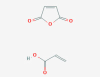 Copolymer of maleic anhydride and acrylic acid