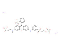 Dihydrogen 3-[methyl(2-sulphonatoethyl)amino]-6-[[3-[[2-(sulphonatooxy)ethyl]sulphonyl]phenyl]amino]-9-(2-sulphonatophenyl)xanthylium , sodium salt