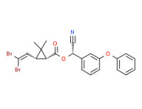 a-cyano-3-phenoxybenzyl [1R-[1a(S*),3a]]-3-(2,2-dibromovinyl)-2,2-dimethylcyclopropanecarboxylate