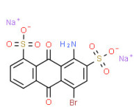 Disodium 4-amino-1-bromo-9,10-dihydro-9,10-dioxoanthracene-3,5-disulphonate
