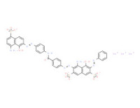 Trisodium 4-amino-3-[[4-[[[4-[(8-amino-1-hydroxy-5-sulphonato-2-naphthyl)azo]phenyl]amino]carbonyl]phenyl]azo]-5-hydroxy-6-(phenylazo)naphthalene-2,7-disulphonate