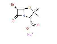Sodium [2S-(2a,5a,6a)]-6-bromo-3,3-dimethyl-7-oxo-4-thia-1-azabicyclo[3.2.0]heptane-2-carboxylate