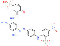 2-[[4-[[2,4-diamino-5-[(2-hydroxy-5-sulphophenyl)azo]phenyl]azo]phenyl]amino]-5-nitrobenzenesulphonic acid