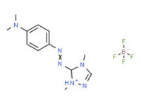 5-[[4-(dimethylamino)phenyl]azo]-1,4-dimethyl-1H-1,2,4-triazolium tetrafluoroborate (1-)