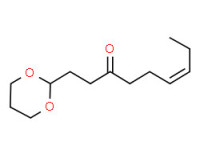 (Z)-1-(1,3-dioxan-2-yl)non-6-en-3-one