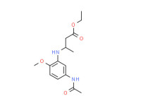 Ethyl 3-[[5-(acetylamino)-2-methoxyphenyl]amino]butyrate
