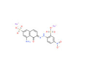 Disodium 4-amino-5-hydroxy-6-[(4-nitro-2-sulphonatophenyl)azo]naphthalene-2-sulphonate