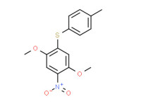 1,4-dimethoxy-5-nitro-2-(p-tolylthio)benzene