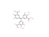 5-[(3-carboxy-4-hydroxy-5-tolyl)(3-carboxy-5-methyl-4-oxo-2,5-cyclohexadien-1-ylidene)methyl]-3-methyl-salicylic acid, sodium salt