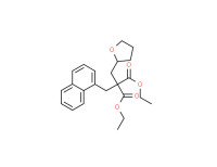 Diethyl (1-naphthylmethyl)(tetrahydrofurfuryl)malonate
