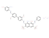 Disodium 4-amino-3-[[4'-[(2-amino-4-hydroxyphenyl)azo]-3,3'-dimethoxy[1,1'-biphenyl]-4-yl]azo]-5-hydroxy-6-(phenylazo)naphthalene-2,7-disulphonate