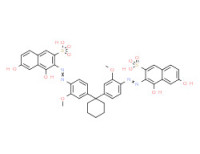 3,3'-[cyclohexylidenebis[(2-methoxy-4,1-phenylene)azo]]bis(4,6-dihydroxynaphthalene-2-sulphonic) acid