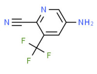 5-amino-3-(trifluoromethyl)picolinonitrile