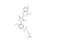 2-[5-[[2-(acetoxy)ethyl]sulphonyl]-2-methoxyphenyl]-2,4-dihydro-5-methyl-4-[(4-methyl-2-nitrophenyl)azo]-3H-pyrazol-3-one