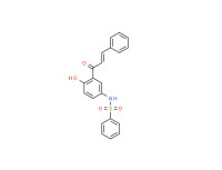 N-[4-hydroxy-3-(1-oxo-3-phenylallyl)phenyl]benzenesulphonamide