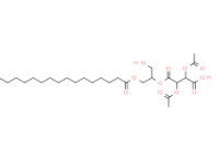 [1-(hydroxymethyl)-2-[(1-oxohexadecyl)oxy]ethyl] hydrogen 2,3-diacetoxysuccinate