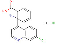 2-(7-chloroquinolin-4-yl)anthranilic acid hidrochloride