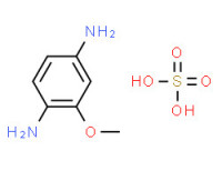 2-methoxybenzene-1,4-diammonium sulphate