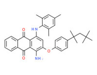 1-amino-2-[4-(1,1,3,3-tetramethylbutyl)phenoxy]-4-[(2,4,6-trimethylphenyl)amino]anthraquinone