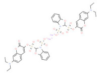 Disodium 2-[7-(diethylamino)-2-oxo-2H-1-benzopyran-3-yl]benzoxazoledisulphonate