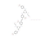 Tetrasodium 4,4'-bis[[4-[(2-hydroxyethyl)methylamino]-6-[(4-sulphonatophenyl)amino]-1,3,5-triazin-2-yl]amino]stilbene-2,2'-disulphonate