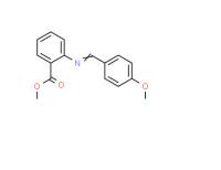 Methyl 2-[[(4-methoxyphenyl)methylene]amino]benzoate
