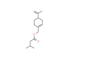 [4-(1-methylvinyl)-1-cyclohexen-1-yl]methyl isovalerate