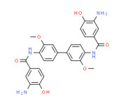 N,N'-(3,3'-dimethoxy[1,1'-biphenyl]-4,4'-diyl)bis[3-amino-4-hydroxybenzamide]