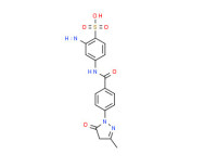 2-amino-4-[[4-(4,5-dihydro-3-methyl-5-oxo-1H-pyrazol-1-yl)benzoyl]amino]benzenesulphonic acid