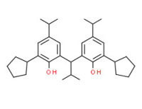 2,2'-(2-methylpropylidene)bis[6-cyclopentyl-4-isopropylphenol]