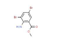 Benzoic acid, 2-amino-3,5-dibromo-, methyl ester