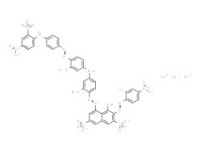 Trisodium 3-[(2-chloro-4-nitrophenyl)azo]-4-hydroxy-5-[[2-hydroxy-4-[[3-hydroxy-4-[[4-[(4-nitro-2-sulphonatophenyl)amino]phenyl]azo]phenyl]amino]phenyl]azo]naphthalene-2,7-disulphonate