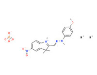 2-[[(4-methoxyphenyl)methylhydrazono]methyl]-1,3,3-trimethyl-5-nitro-3H-indolium dihydrogen phosphate