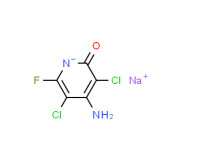 4-amino-3,5-dichloro-6-fluoropyridin-2(1H)-one, monosodium salt