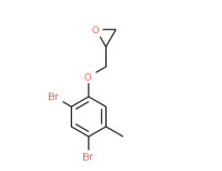 [(2,4-dibromo-5-methylphenoxy)methyl]oxirane