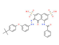 5-(benzoylamino)-3-[[3-[4-(tert-butyl)phenoxy]phenyl]azo]-4-hydroxynaphthalene-2,7-disulphonic acid